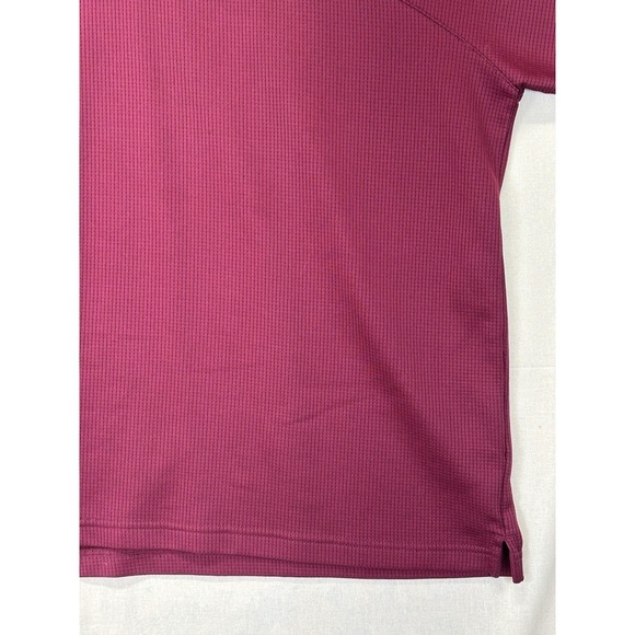 Starter Texas A&M Aggies Polo Shirt Mens XL Maroon Short Sleeve Textured Logo - Picture 10 of 16